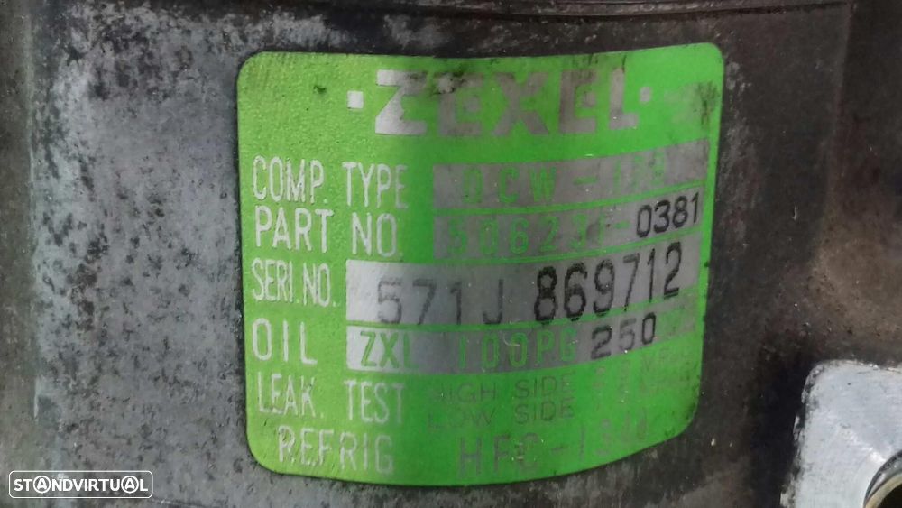 COMPRESSOR AR CONDICIONADO AUDI A4 AVANT 1996 - 2