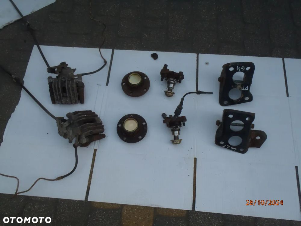 PIASTA CZOP koronka ucho wieszak wspornik zacisk jarzmo śruby z zawieszenie tył tylne belka golf IV pod abs - 14