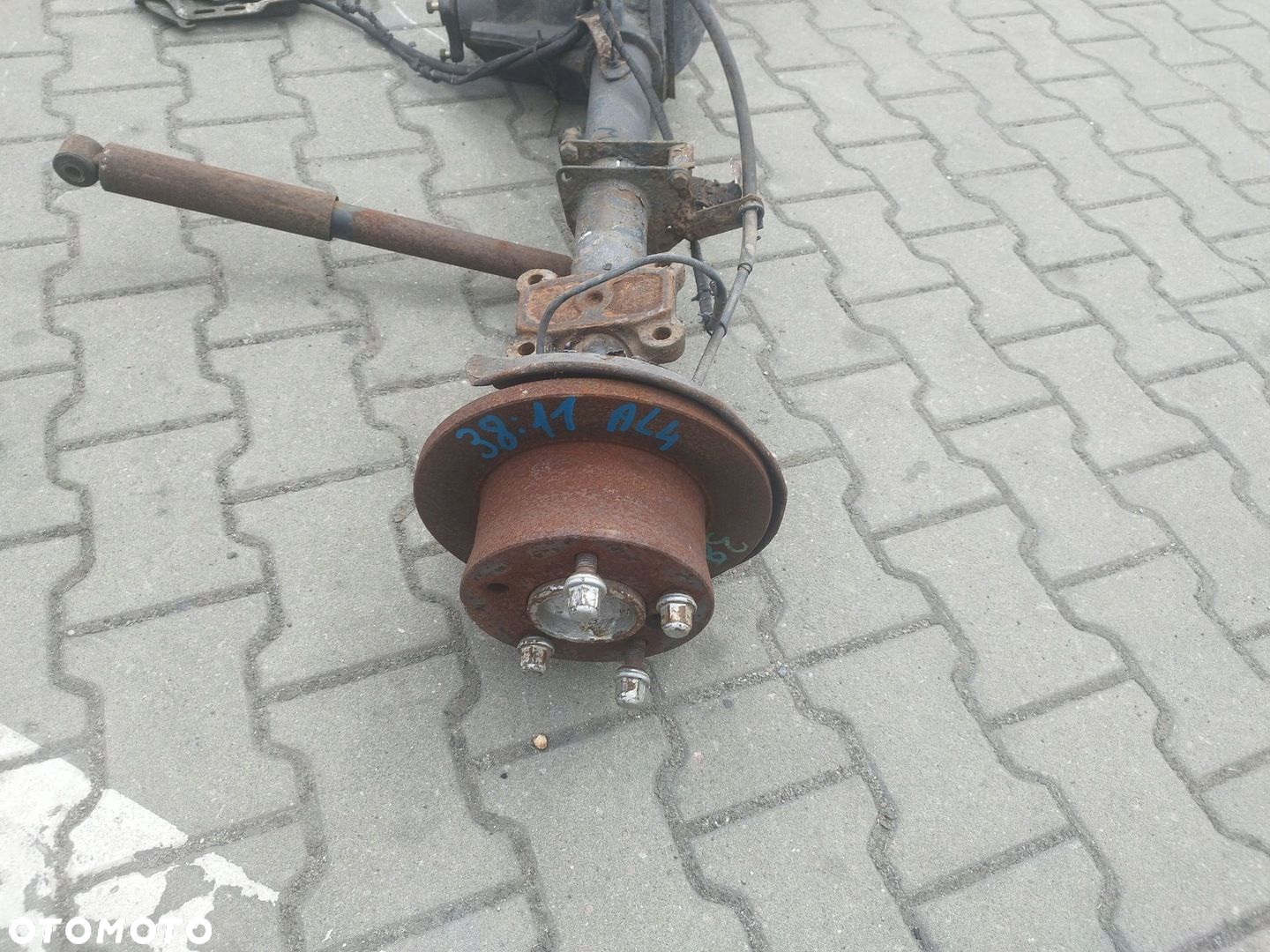 TYLNY MOST DYFER SPRINTER VW LT 95-06R 3811 38/11 ABS POJEDYNCZE KOLO - 8