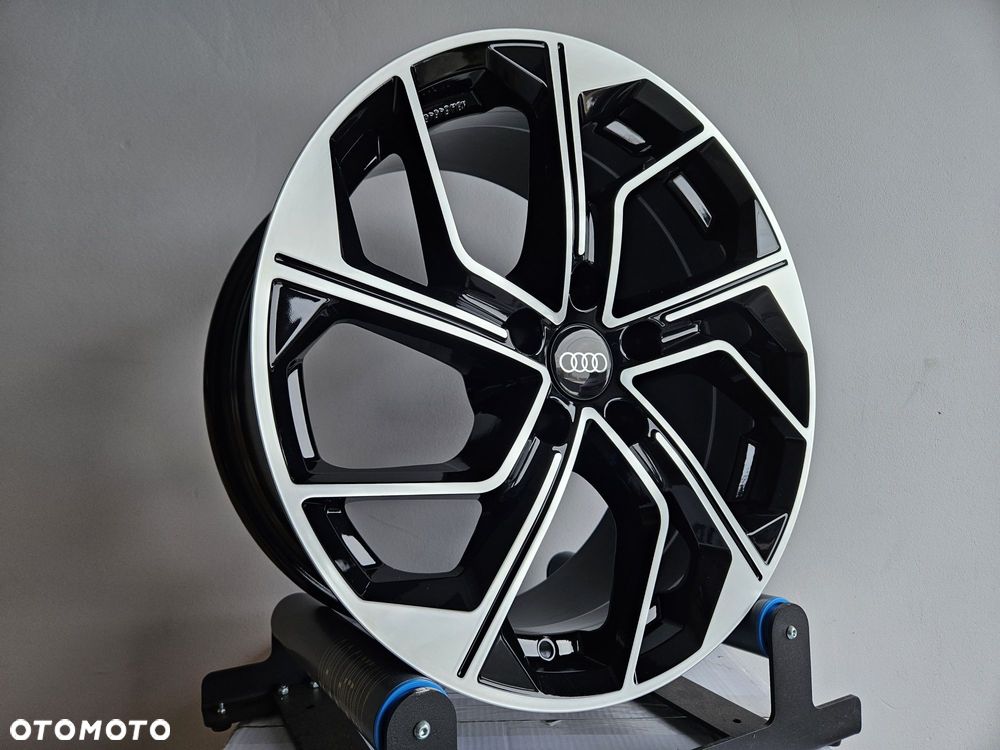 Audi 18 Nowe 5x112 Q3 Q5  A4 B6 B7 B8 B9 A5 B10 A6 C6 C7 Felgi Czarne - 3