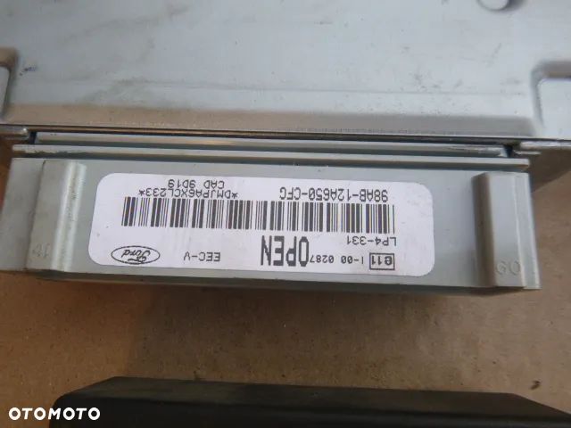 ZESTAW STARTOWY KOMPUTER STACYJKA IMMOBILIZER FORD FOCUS MK1 1.8 16V 98-04 - 3