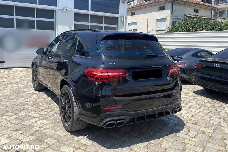 Pachet exterior compatibil cu Mercedes GLC Suv X253 (2020+) 63 AMG Black Design - 9