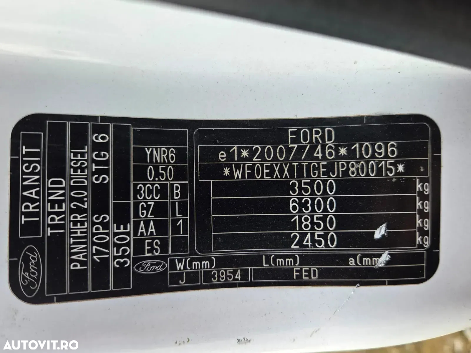 Ford Transit Doka Axa Dubla 7locuri+Bena L=3.20m - 30