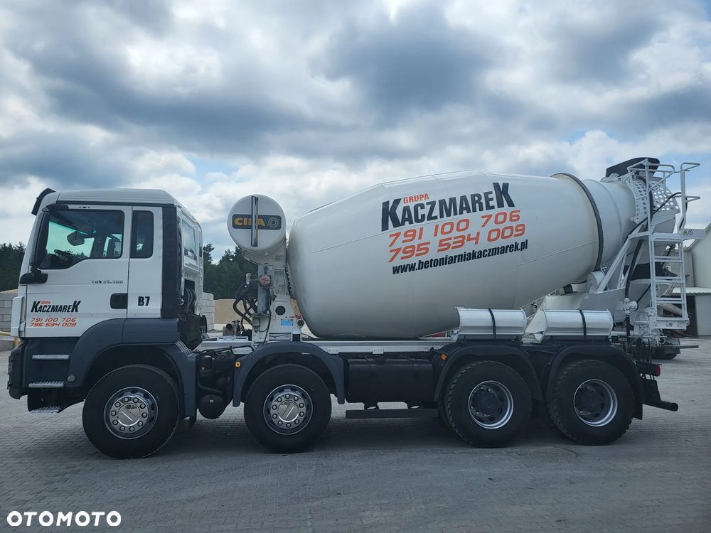 MAN TGS 35.360 / Betonomieszarka / Rok 2017 / Zabudowa 10m3 !!! - 11