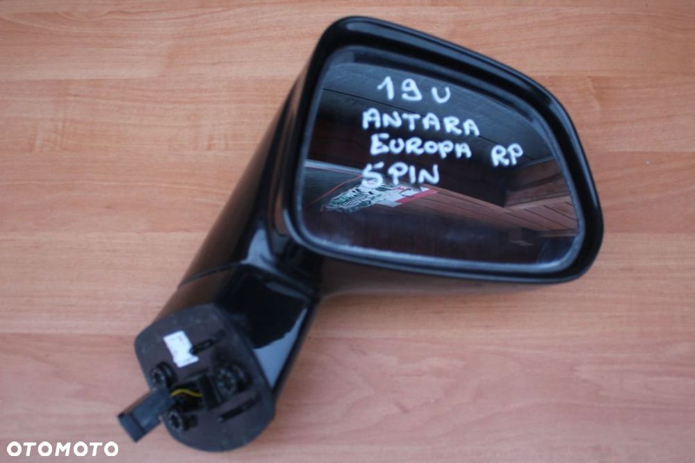LUSTERKO ZEWNĘTRZNE PRAWE OPEL ANTARA 19U 5 PINÓW EUROPA