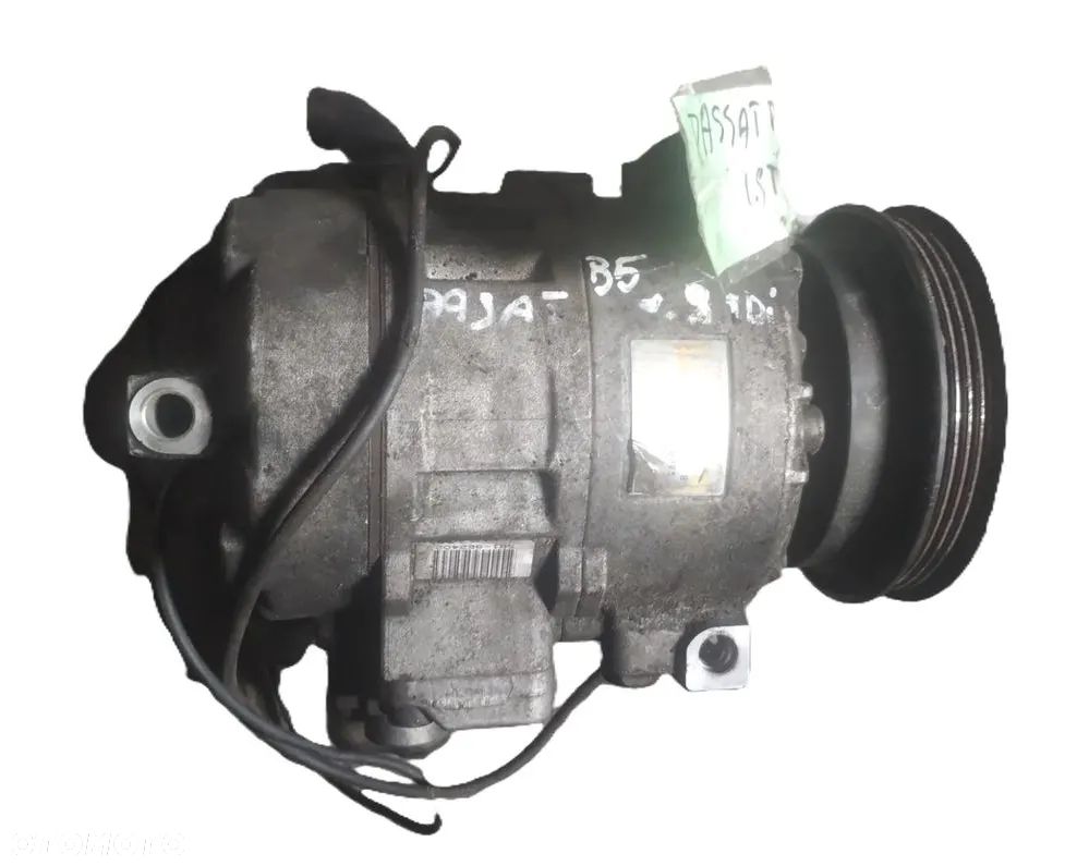 VOLSWAGEN PASSAT B5 00-05 r. 1,9 TDI  SPRĘŻARKA KOMPRESOR KLIMATYZACJI DENSO 447200-9638 * - 1