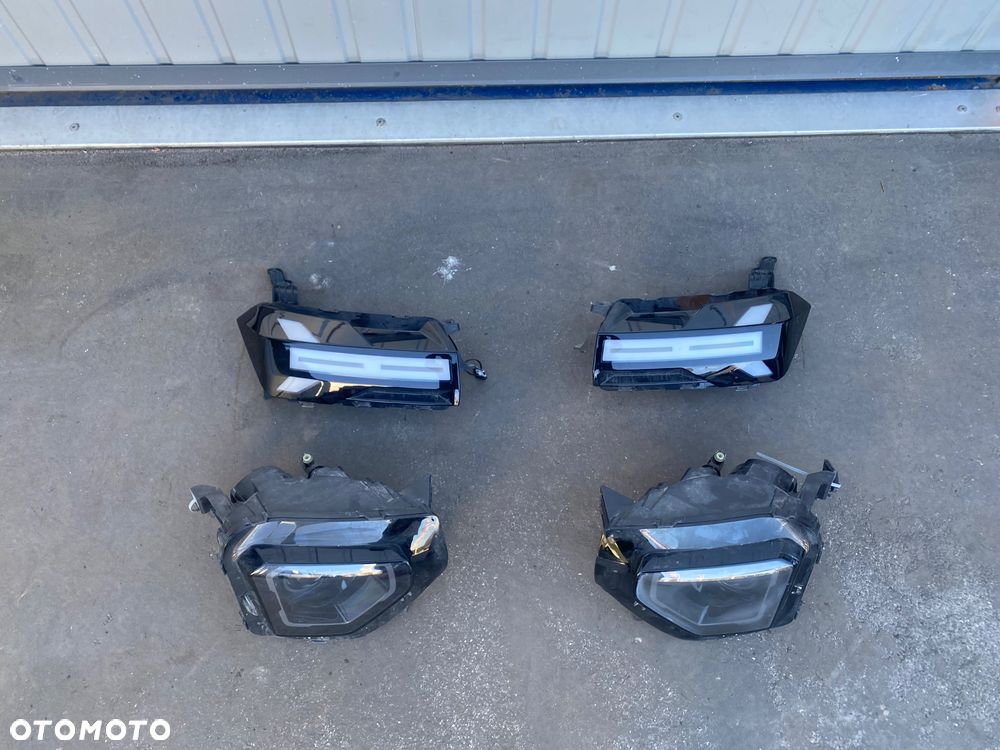 DACIA SPRING LIFT ( 2 II ) KOMPLET LAMP PRZEDNICH LAMPY PRZEDNIE GÓRNE DOLNE LAMPA PRZEDNIA GÓRNA  DOLNA LEWA PRAWA REFLEKTOR PRAWY LEWY PRZEDNI PRZÓD 260103998R 260602460R 266056266R 266007890R  led ledowy full led 2 II Wwa - 3