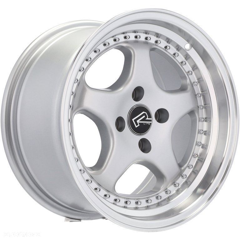 4x Felgi 14 4x100 m.in. do VW Golf II Jetta BMW E30 E21 HONDA CRX Civic IV V VI Rant - BK660 - 7