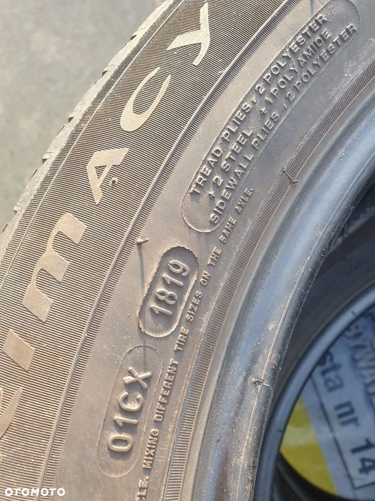 Opony Michelin Primacy 245/50/18 2019r Zdemontowane z BMW X4 - 5