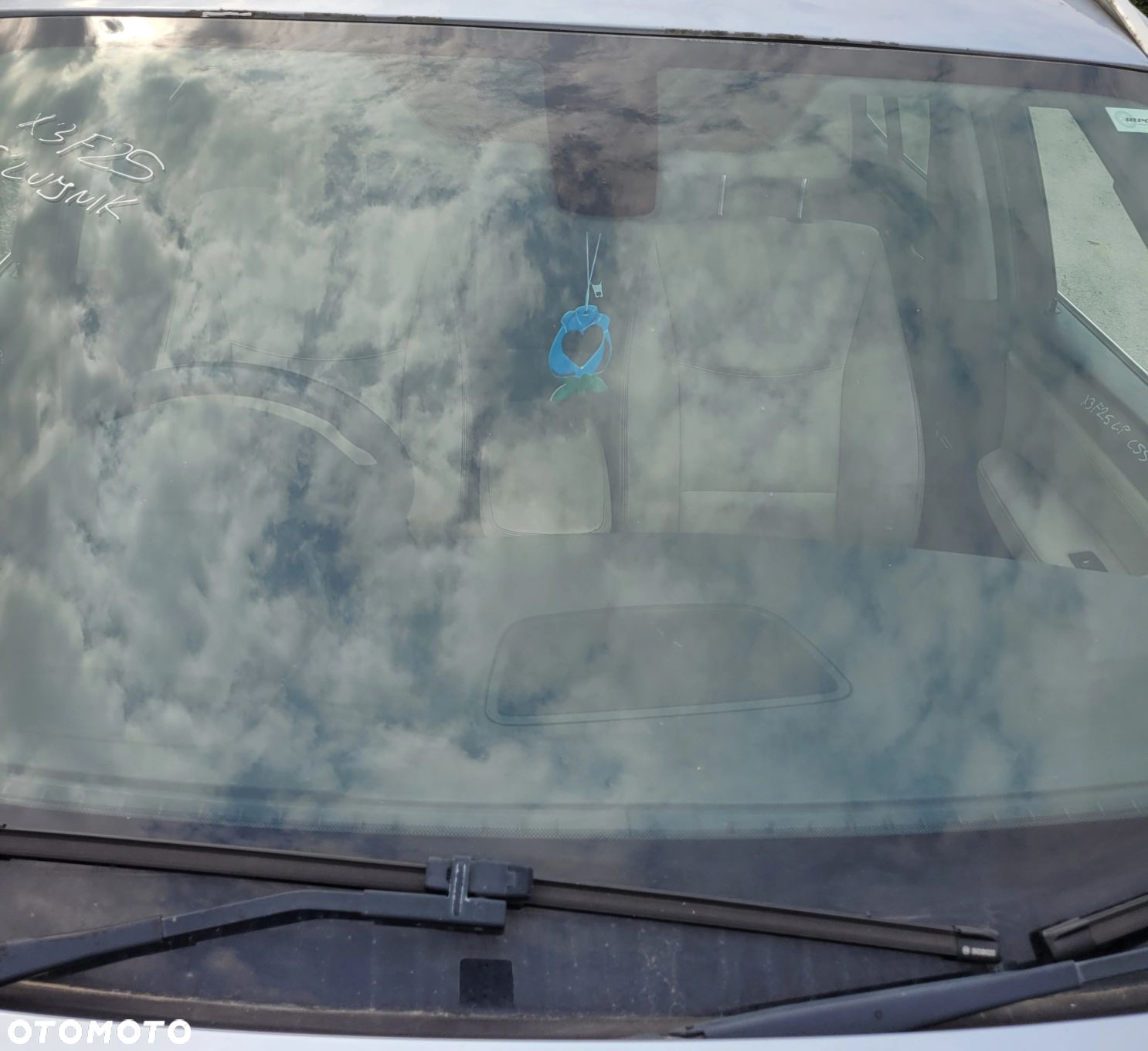 SZYBA PRZÓD PRZEDNIA CZOŁOWA CZUJNIK BMW X3 F25 - 3