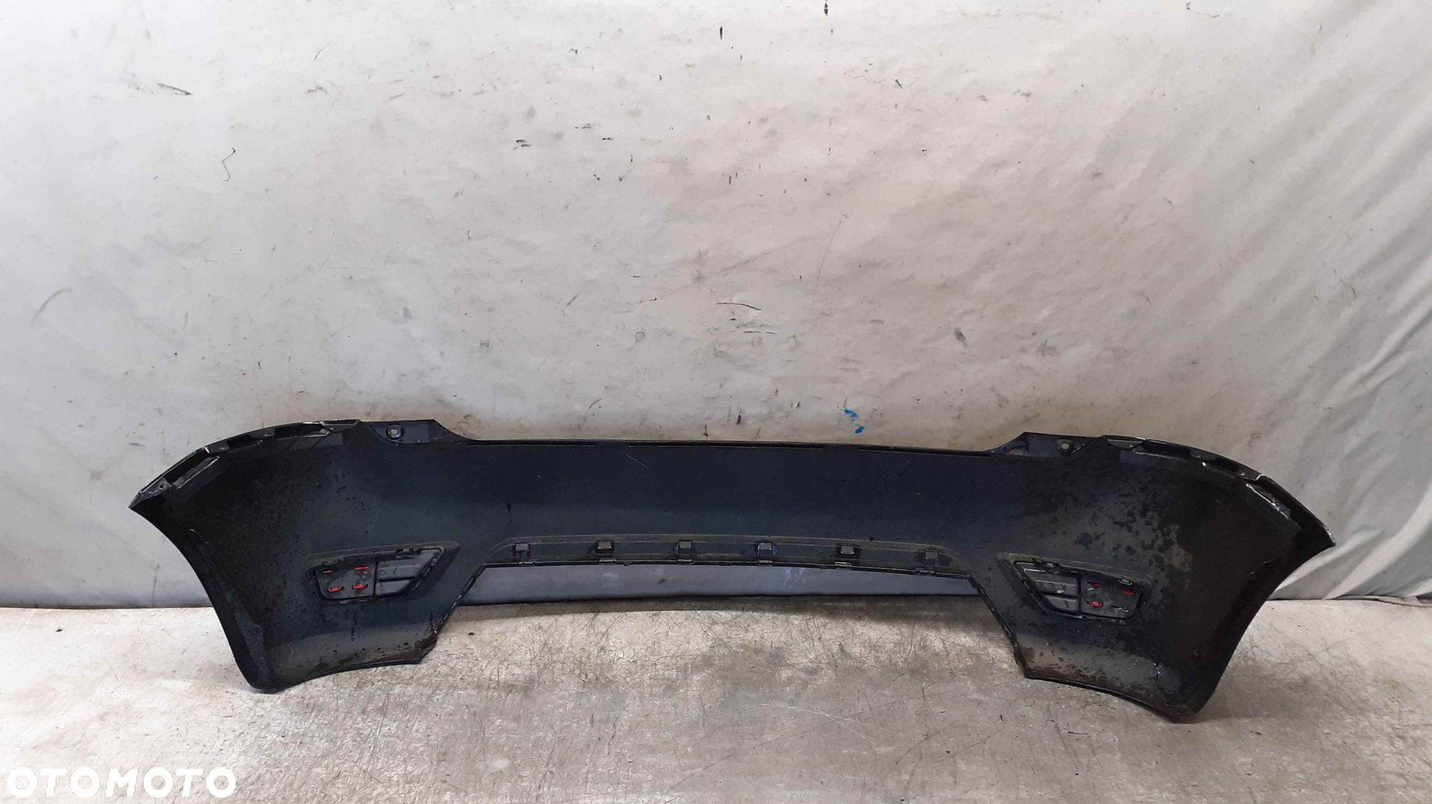 } ZDERZAK TYŁ TYLNY FORD FIESTA MK.6 6 VI ST D2 CZARNY - 5