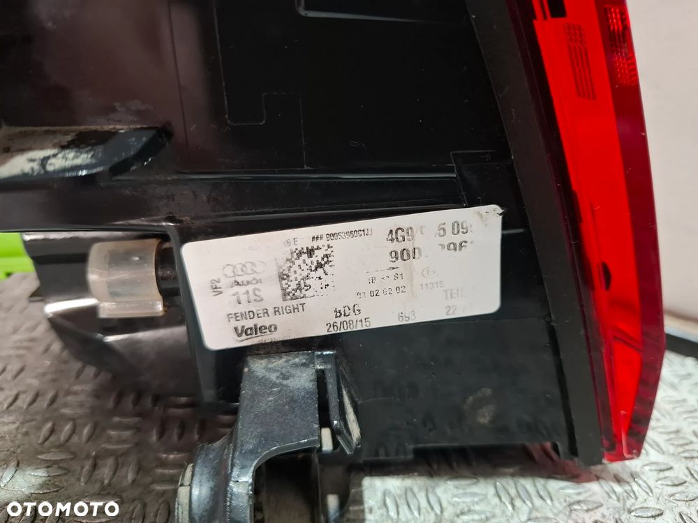 Lampa prawy tył led Audi A6 C7 kombi 2015 rok  nr 4G9945096F - 4