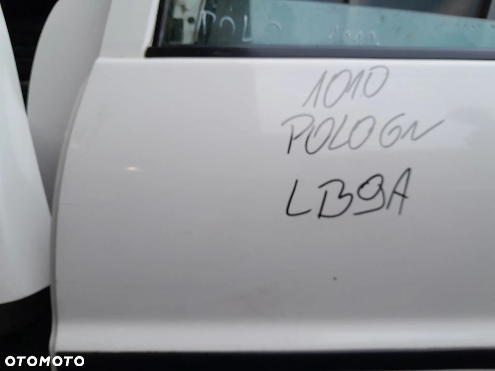 VW POLO 6N DRZWI LEWE TYLNE LEWY TYŁ KOLOR: LB9A - 2