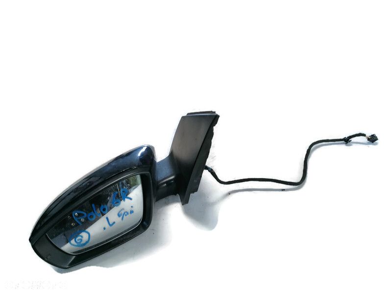 VW POLO V 6R LIFT 16r LUSTERKO ELEKTRYCZNE LEWE EUROPA L041 6PIN - 1