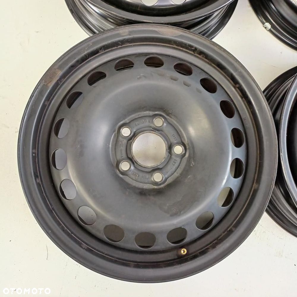 Felgi 5x100 15 Audi A1 + Kołpaki 4szt (F490) - 5