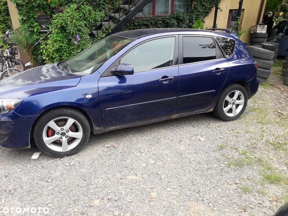Mazda 3 BK 03-09 Klapa tylna szyba tylna pas belka  w kolor 22V Spojler - 12