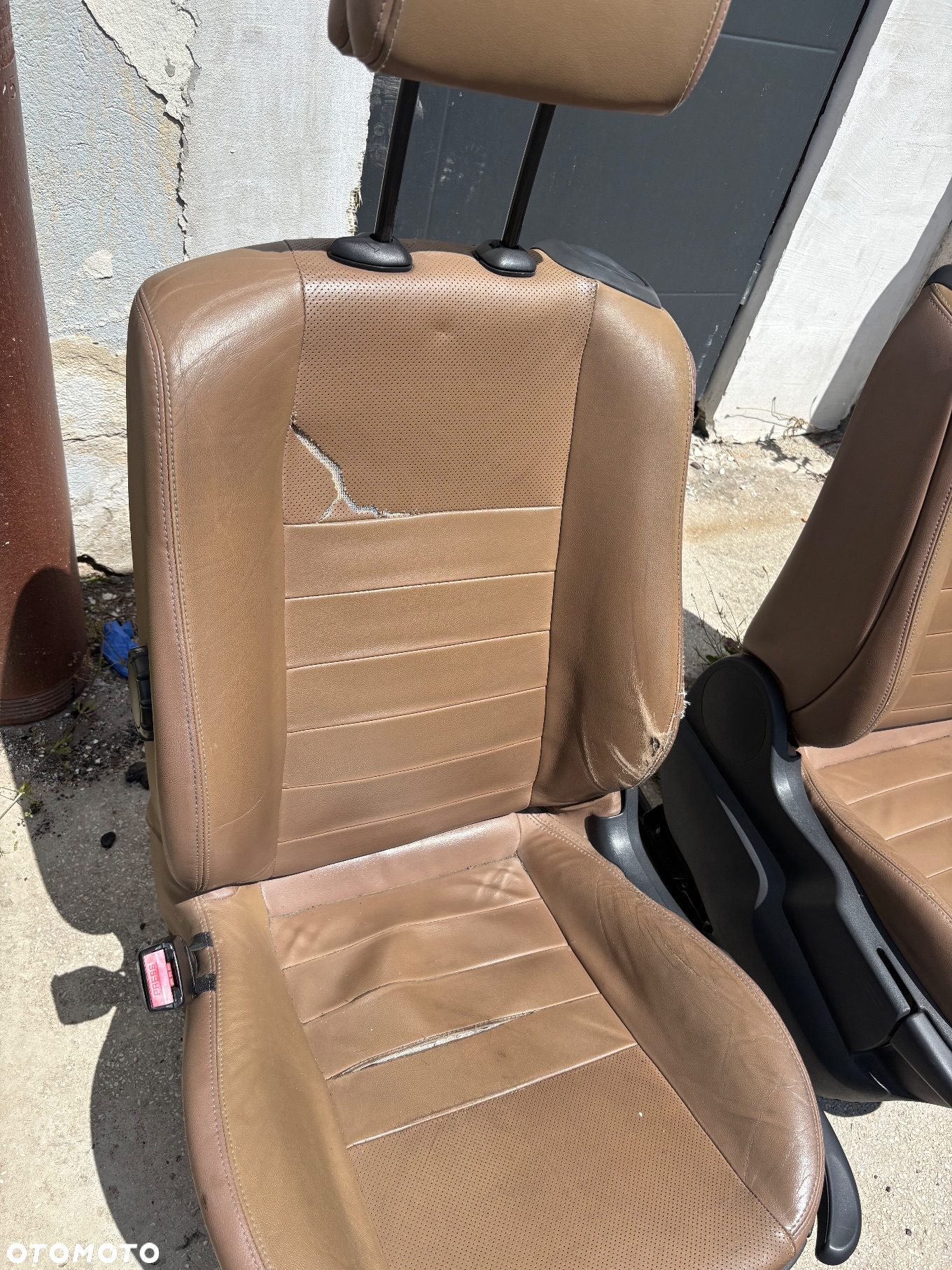 fotele kanapa  przód  tył komplet skóra renault megan  II CC Cabrio - 5