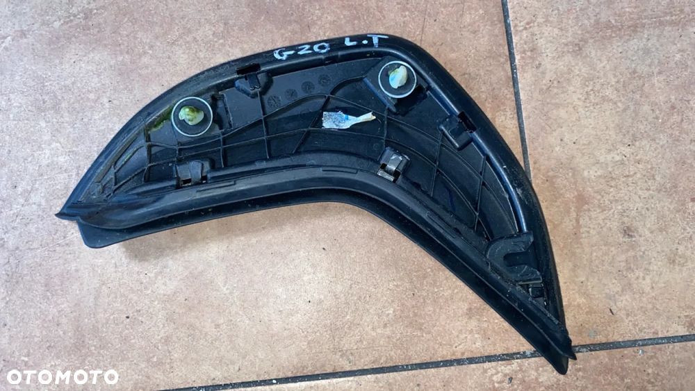 BMW 3 G20 ZEWNĘTRZNA OSŁONA SŁUPKA TYŁ LEWA 7449353 - 2