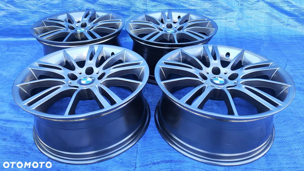 FELGI ALUMINIOWE ALUFELGI ORYGINALNE M-PAKIET 18'' PRZÓD 8J IS34 TYŁ 8.5J IS37 8036933 8036934 BMW E90 E91 E92 E93 - 5