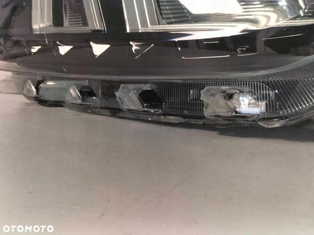lampa przednia reflektor lewa dacia duster ii lift 21- led+h1 - 7