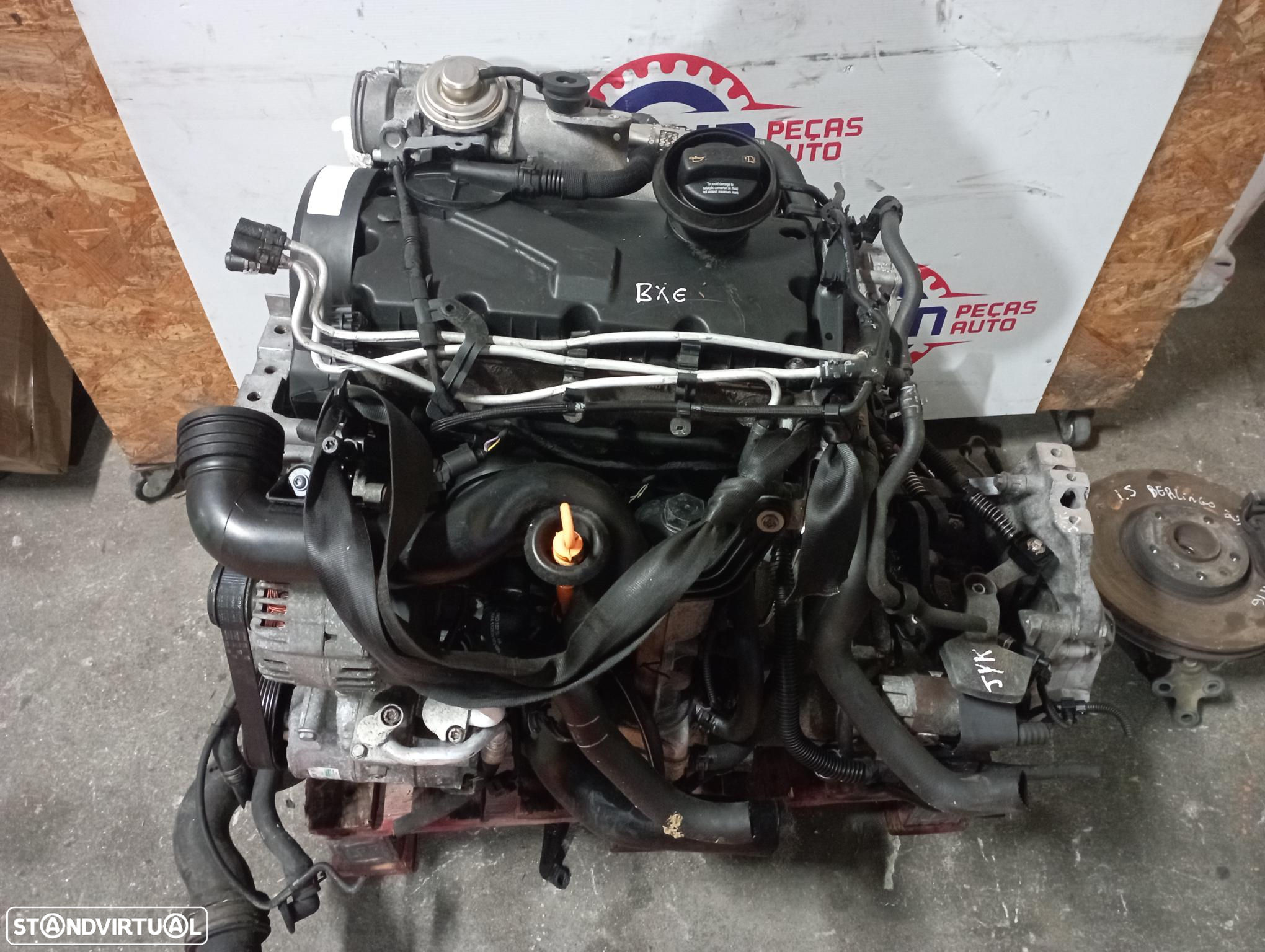 Motor VW Golf V/Passat/Touran/Seat Leon/Audi A3/Skoda Octavia 1.9 Tdi Ref: BXE - 2