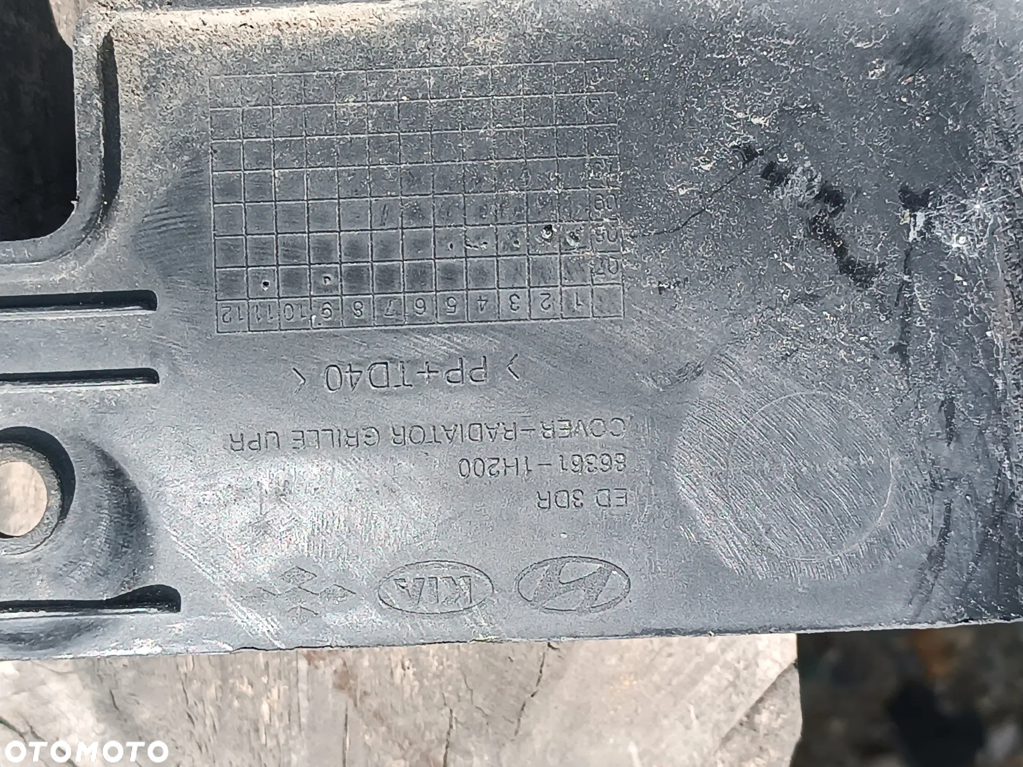 OBUDOWA OSŁONA PASA PRZEDNIEGO 86361-1H200 KIA PRO CEED I - 3