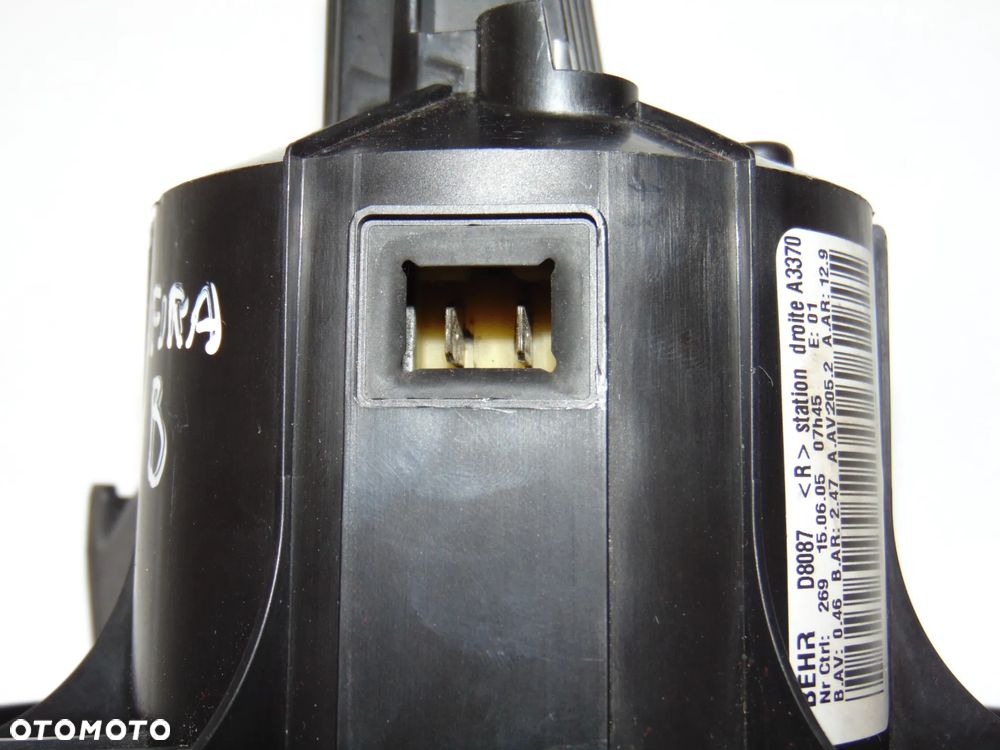 ORYGINAŁ wentylator nawiewu nadmuchu dmuchawa Opel Zafira 2 II B 05-14r EUROPA - 10