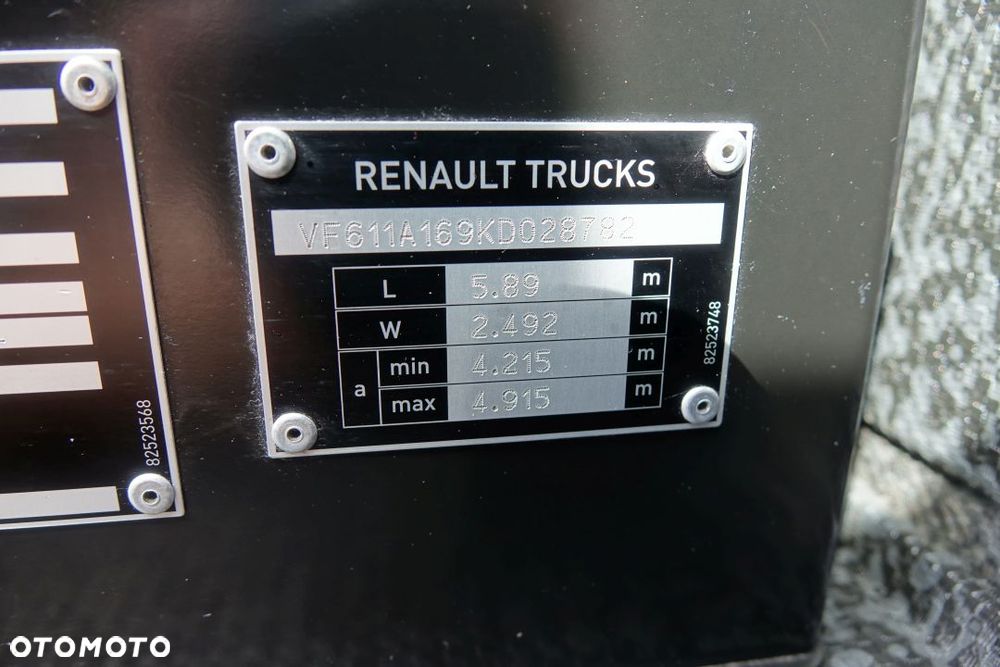 Renault GAMA T460 COMFORT / EURO 6 / STANDARD / ADR /  AUTOMAT / RETARDER / KLIMATYZACJA POSTOJOWA - 33