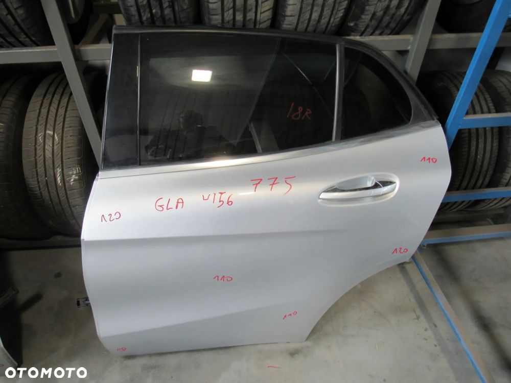 mercedes gla w156 tył lewe vprawe drzwi 775 18r - 1