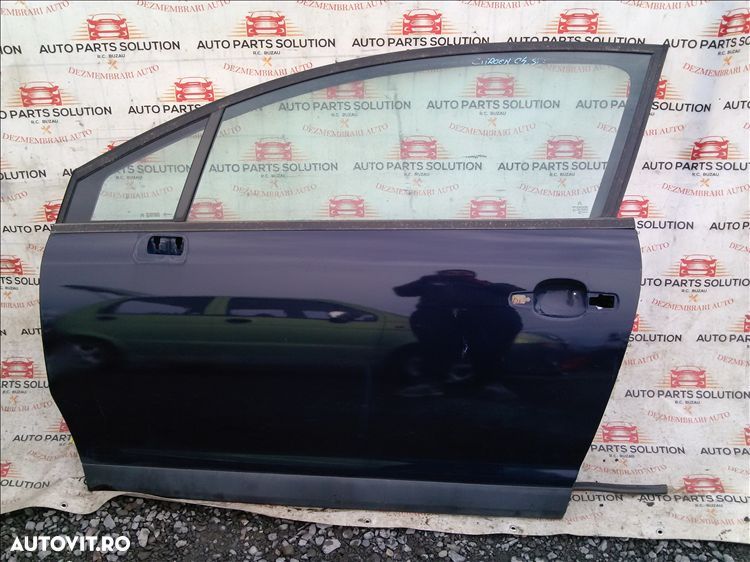 geam usa stanga citroen c4 - 1