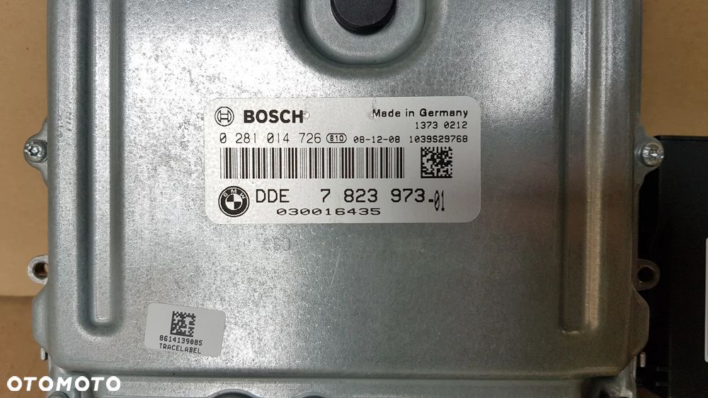 ZESTAW STARTOWY BMW N57 Sterownik silnika CAS kluczyk - 3