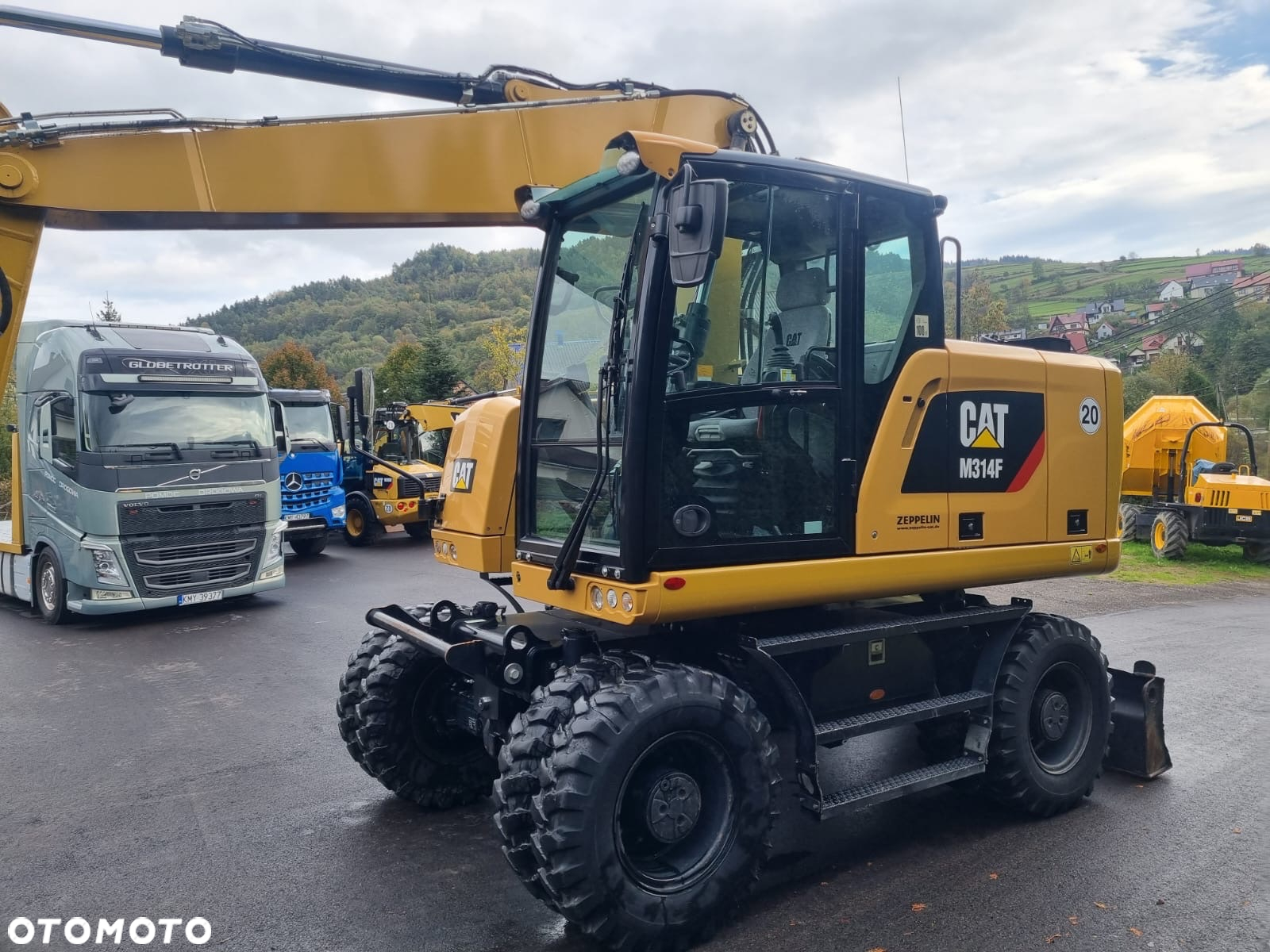 Caterpillar M314F CAT 315 316 318 ROK 2019 3400h - 7