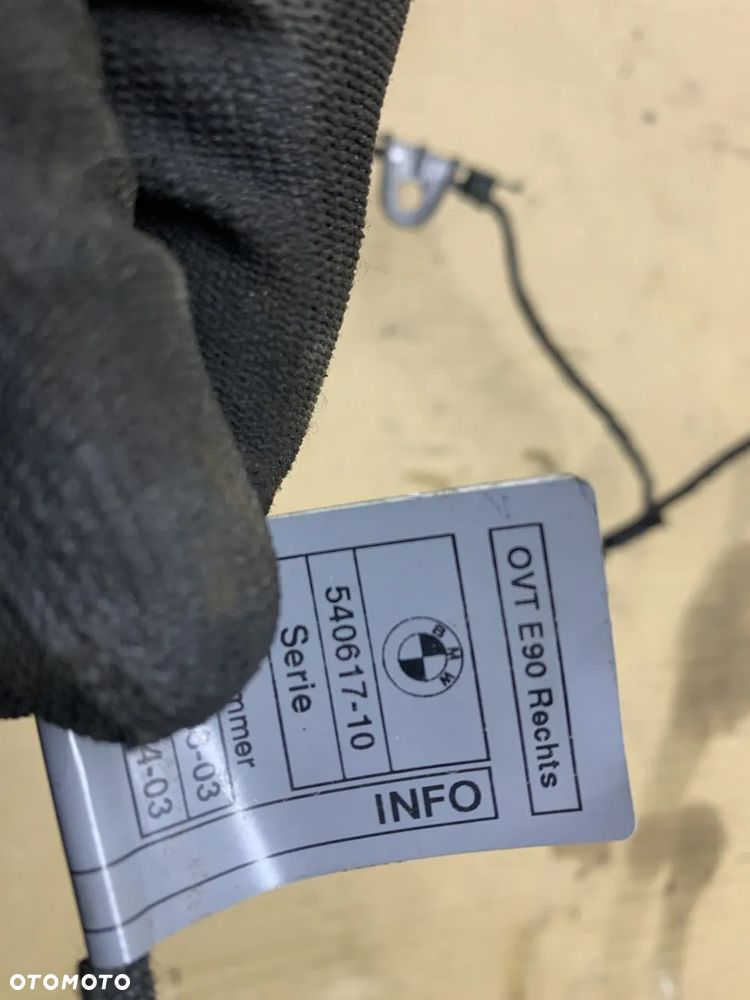 Podświetlanie klamki instalacja wiązka prawy przód BMW E90 E91 7181218 7181314 - 3