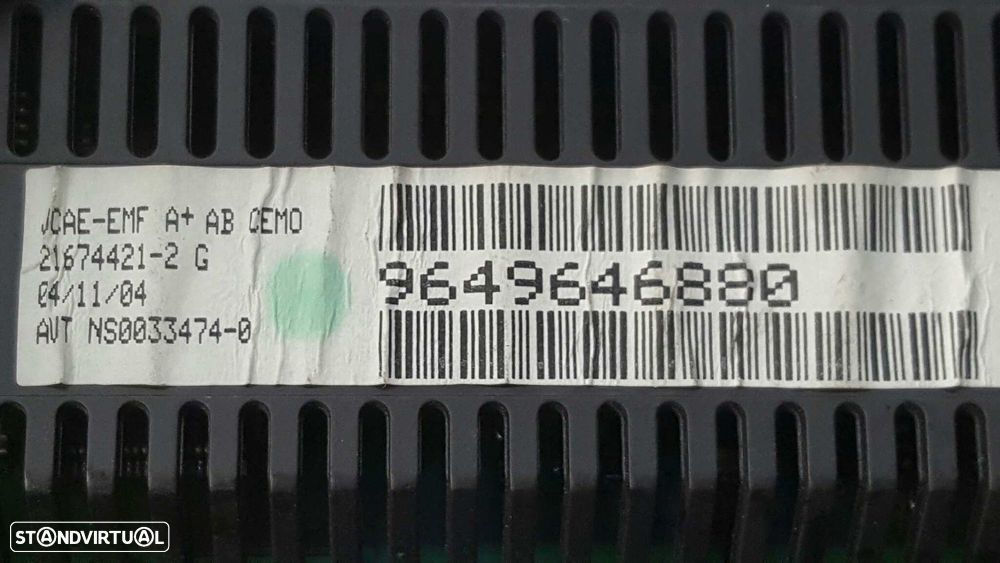 TELA/ECRÃ MULTIFUNÇÕES CITROEN C4 BERLINA LX - 2