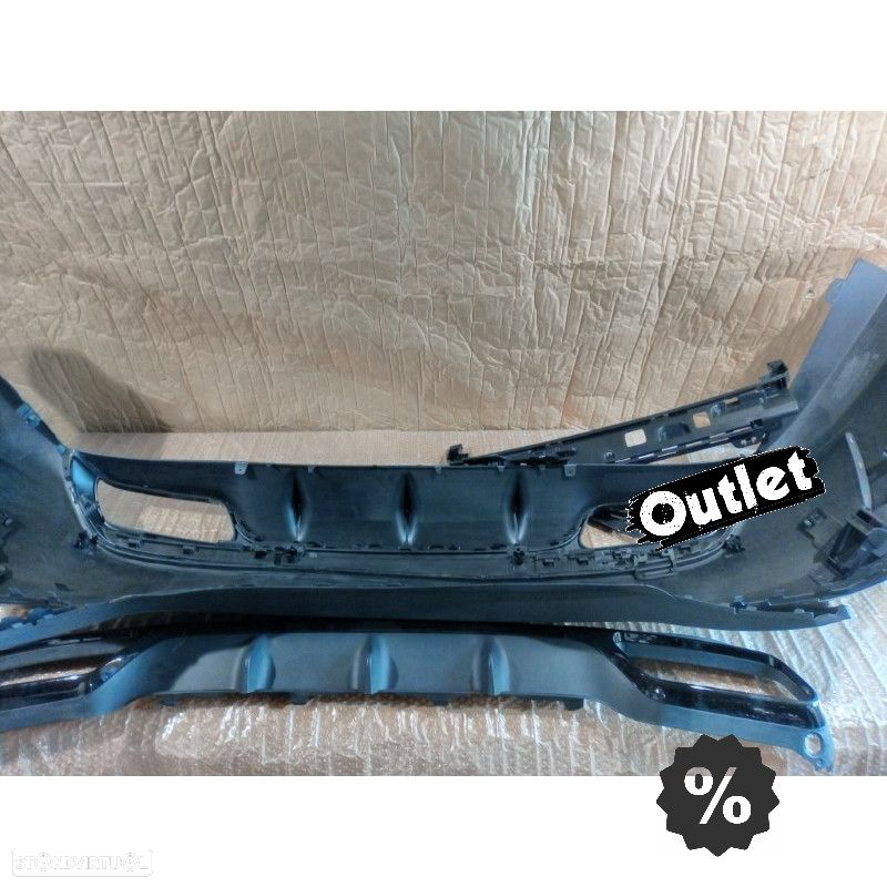 C002261C1 PARACHOQUES TRASEIRO MERCEDES CLASE C W205 14-18 LOOK AMG C63 PDC - 5