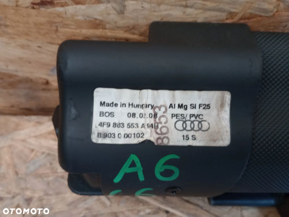 Audi A6 C6 Roleta Bagażnika Tył 4F9863553A94H - 2
