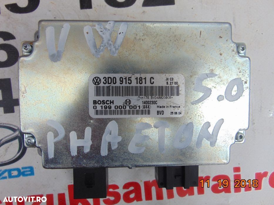 Calculator baterie VW Phaeton modul baterie dezmembrez Phaeton 5.0 - 1