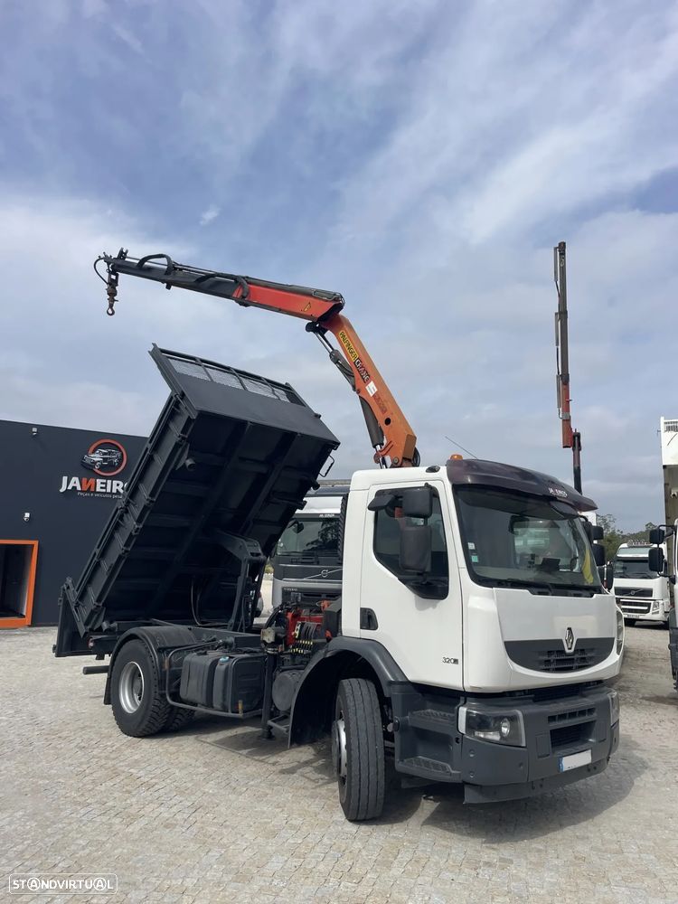 Renault Premium 320 Dxi / 19T - Tri Basculante C/ Grua - 2007 - 1