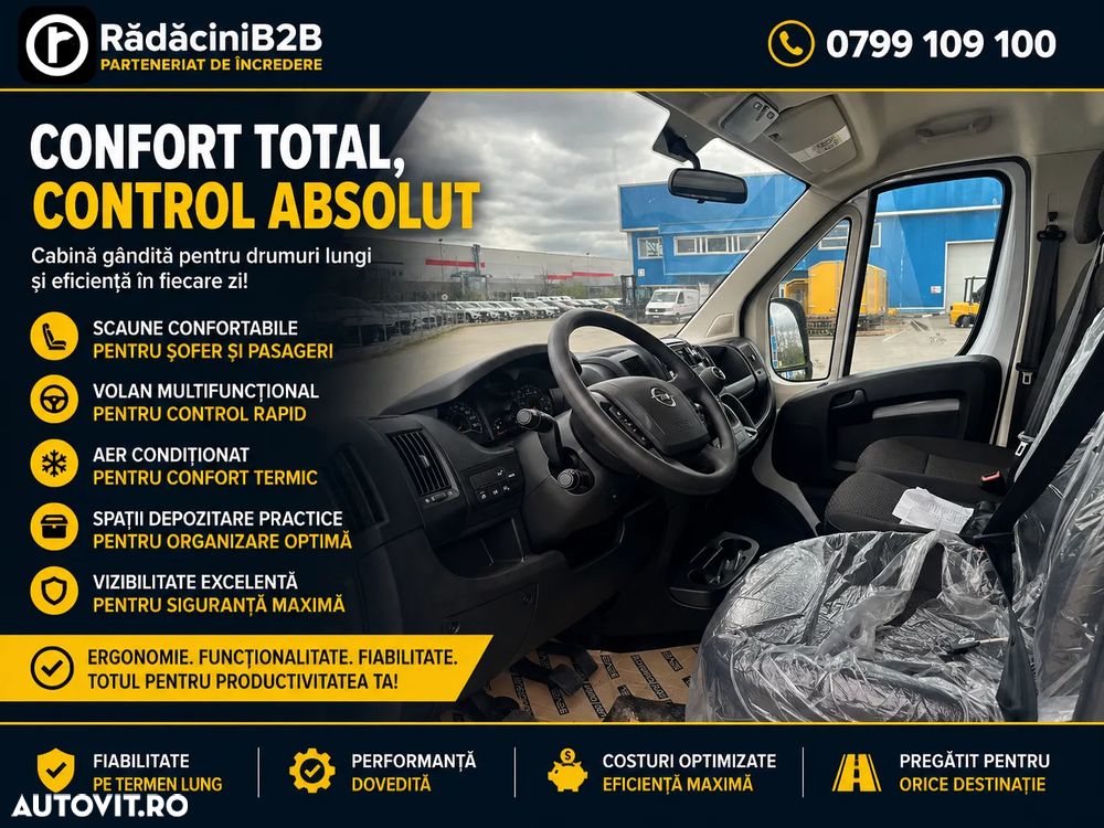 Opel Movano BOX marfuri generale cu lift 750 kg - 9