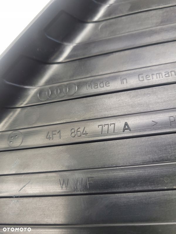 PODNÓŻEK STELAŻ NAKŁADKA AUDI A6 C6 4F1864777A - 4