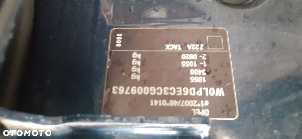 Opel Astra J hb Lakier z22a Drzwi prawy tył  Klapa tył   Deska Kokpit Poduszka deski i kierownicy Szyba Przód z sensorem _ czujnikiem Zawiasy przedniej  maski 20879202 lewy 20879203 prawy - 10