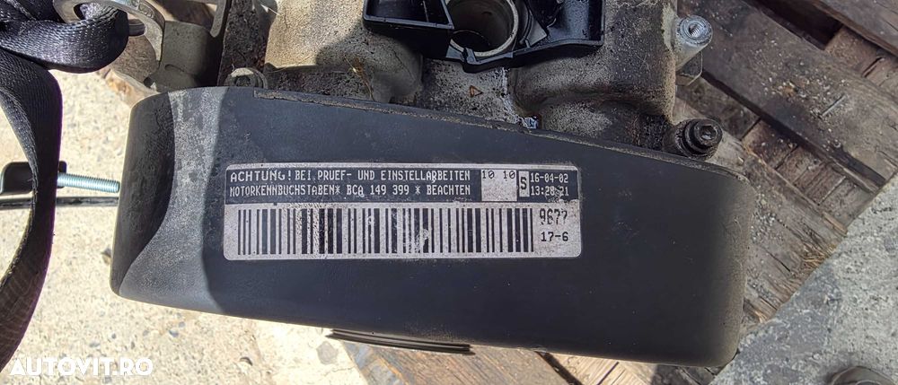 Motor BCA 1.4 benzina Vw Golf 4 2002 / 2003 / 2004 2005 - 3