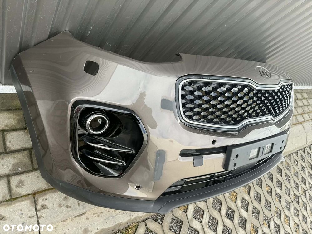 Kia Sportage IV Zderzak Przód Przedni Sprysk, PDC 2015-2019 Kolor: D5U - 2