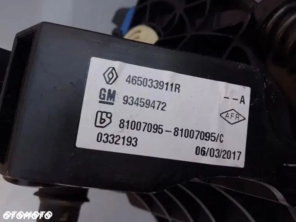 Trafic III Vivaro B Talento 1.6 DCI Pedał Sprzęgła 465033911R - 7