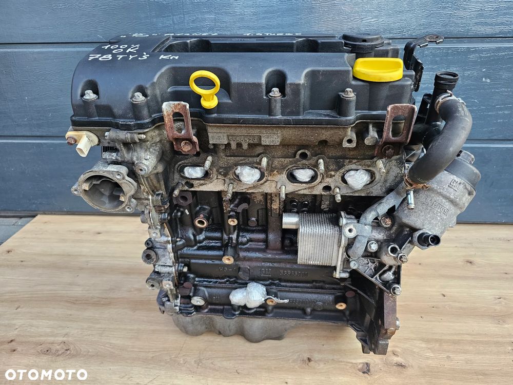 SILNIK OPEL ASTRA J CORSA D E MERIVA B MOKKA ZAFIRA C 1.4 T TURBO A14NEL 78000km NIEMCY - 5