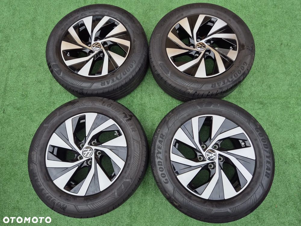 Volkswagen VW Audi Skoda Felgi z oponami KOŁA 215/60 R16 Goodyear ET43 - 1
