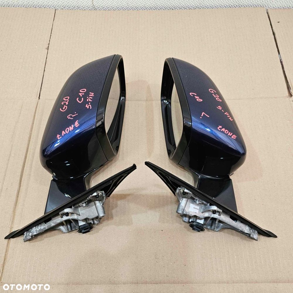 bmw 3 g20 g21 lusterko lewe 5 pin eu c10 - 1