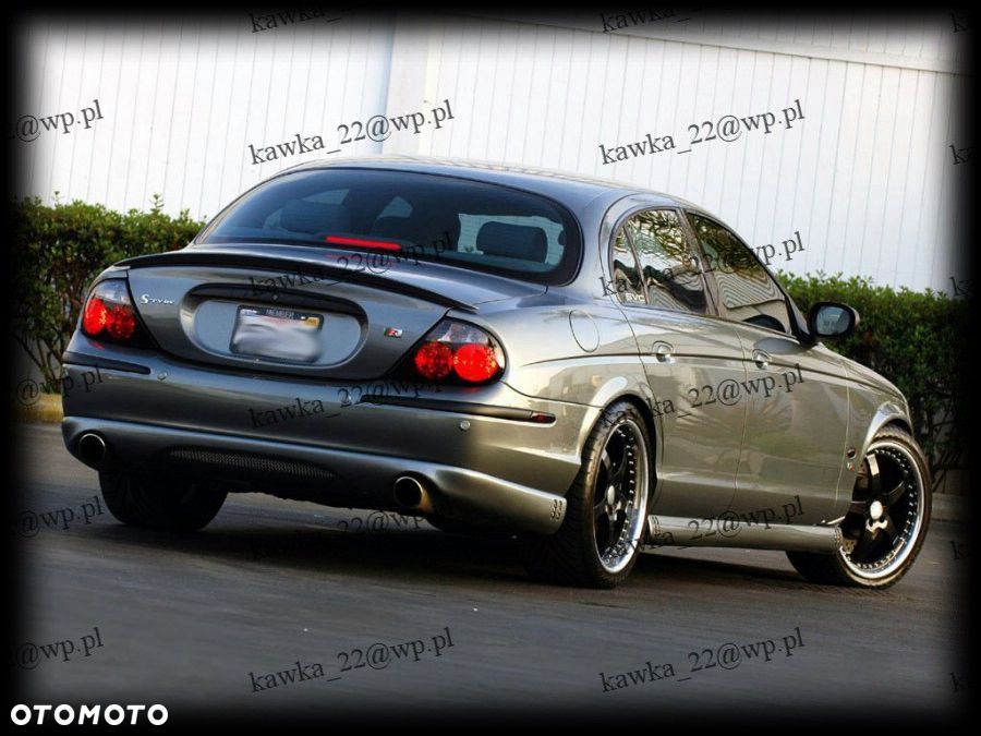 JAGUAR S-TYPE R SPOILER LOTKA NA KLAPĘ PODKŁAD!