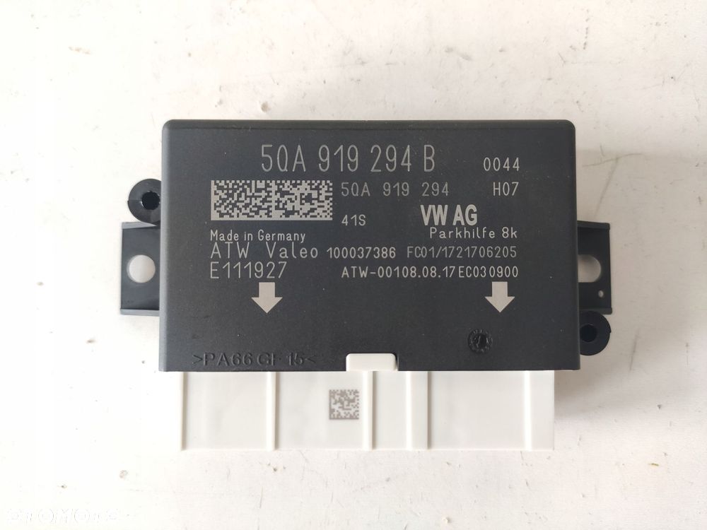 vag moduł czujników pdc parkownia 5qa919294b - 1