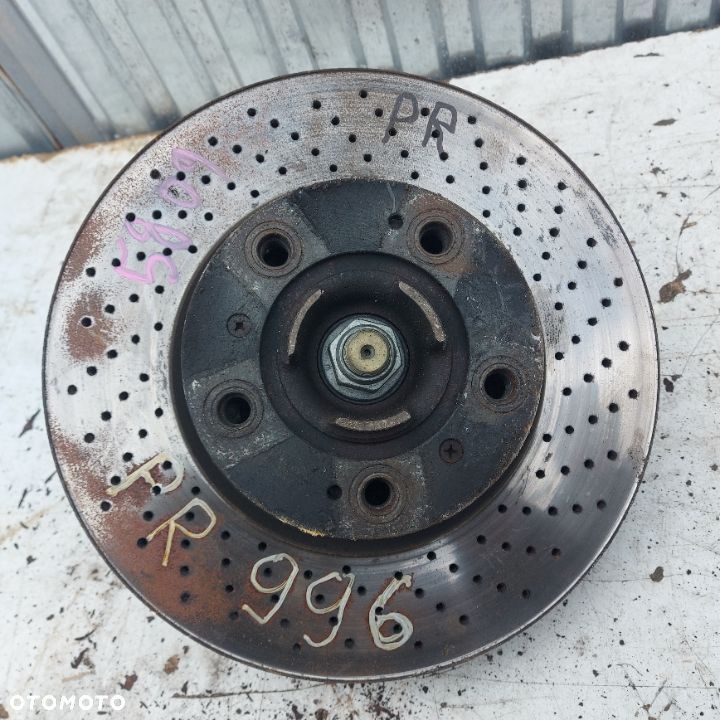 ZWROTNICA PRZOD PRAWA PIASTA PORSCHE CARRERA 911 996 BOXTER 986 996.341.658.09 ORYGINAL DEMONTAZ - 3